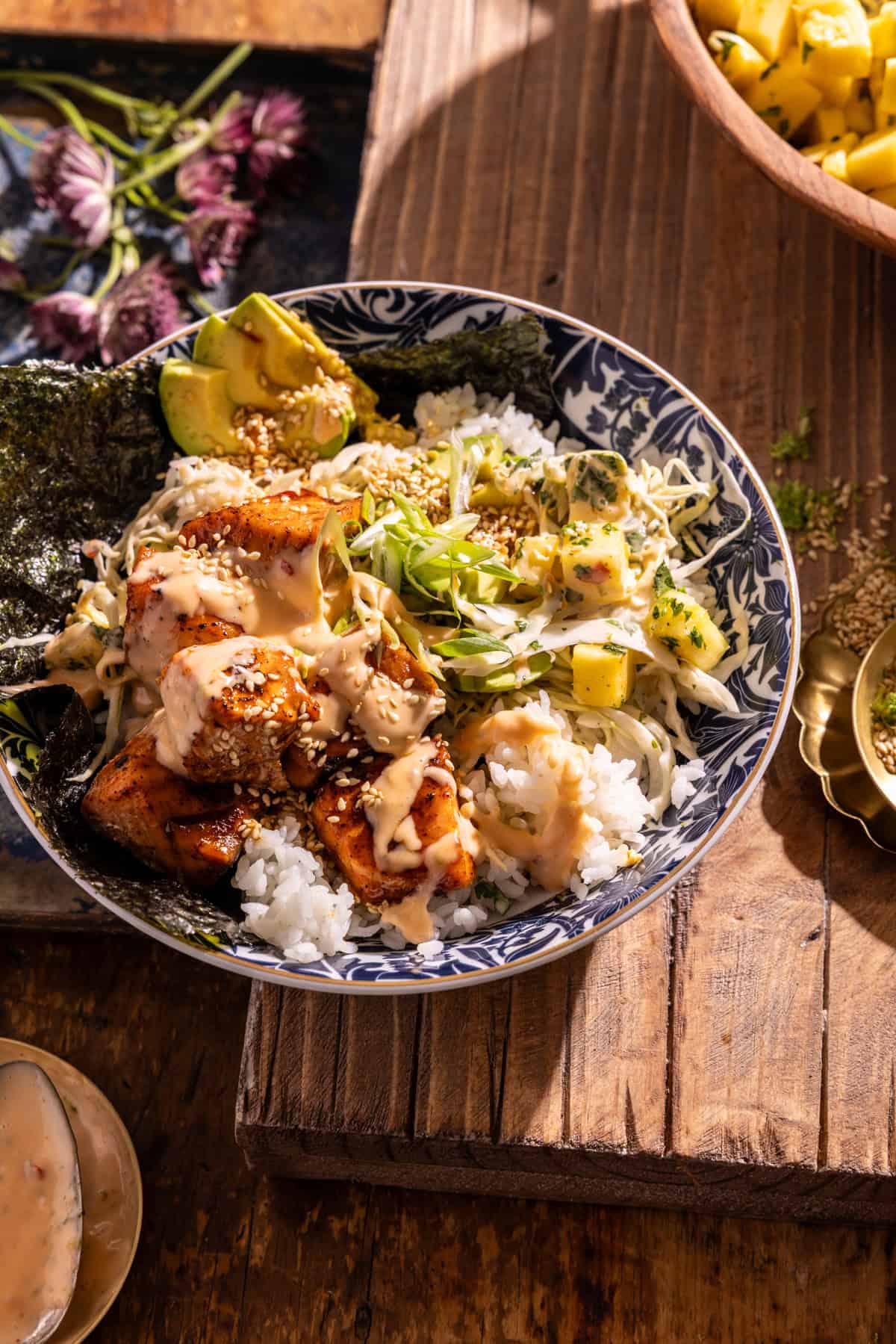 Stir-Fried Garlic Chicken with Ginger and Scallions