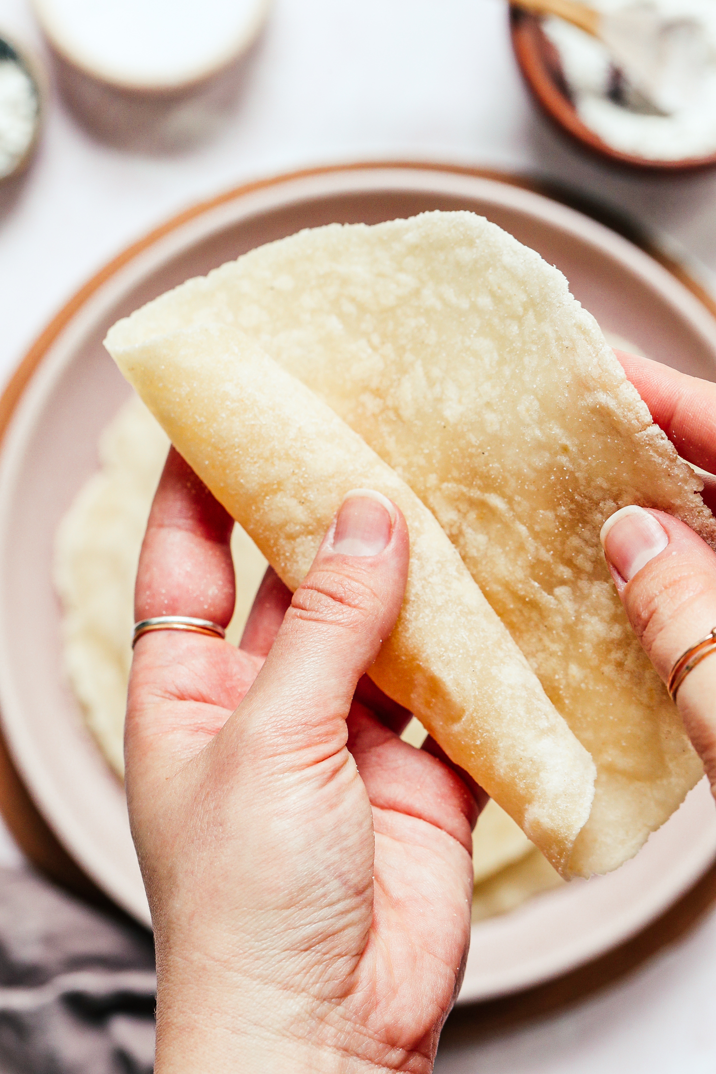 Injera-Style Teff Pancakes with Ethiopian Honey Butter