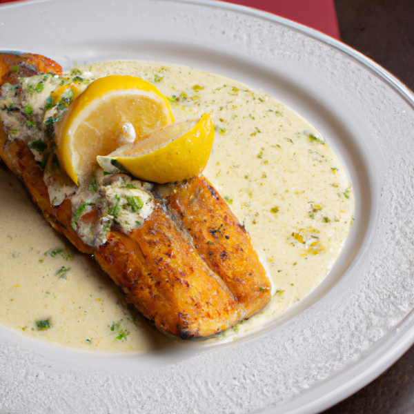 Pan-Seared Trout with Lemon-Caper Butter Sauce