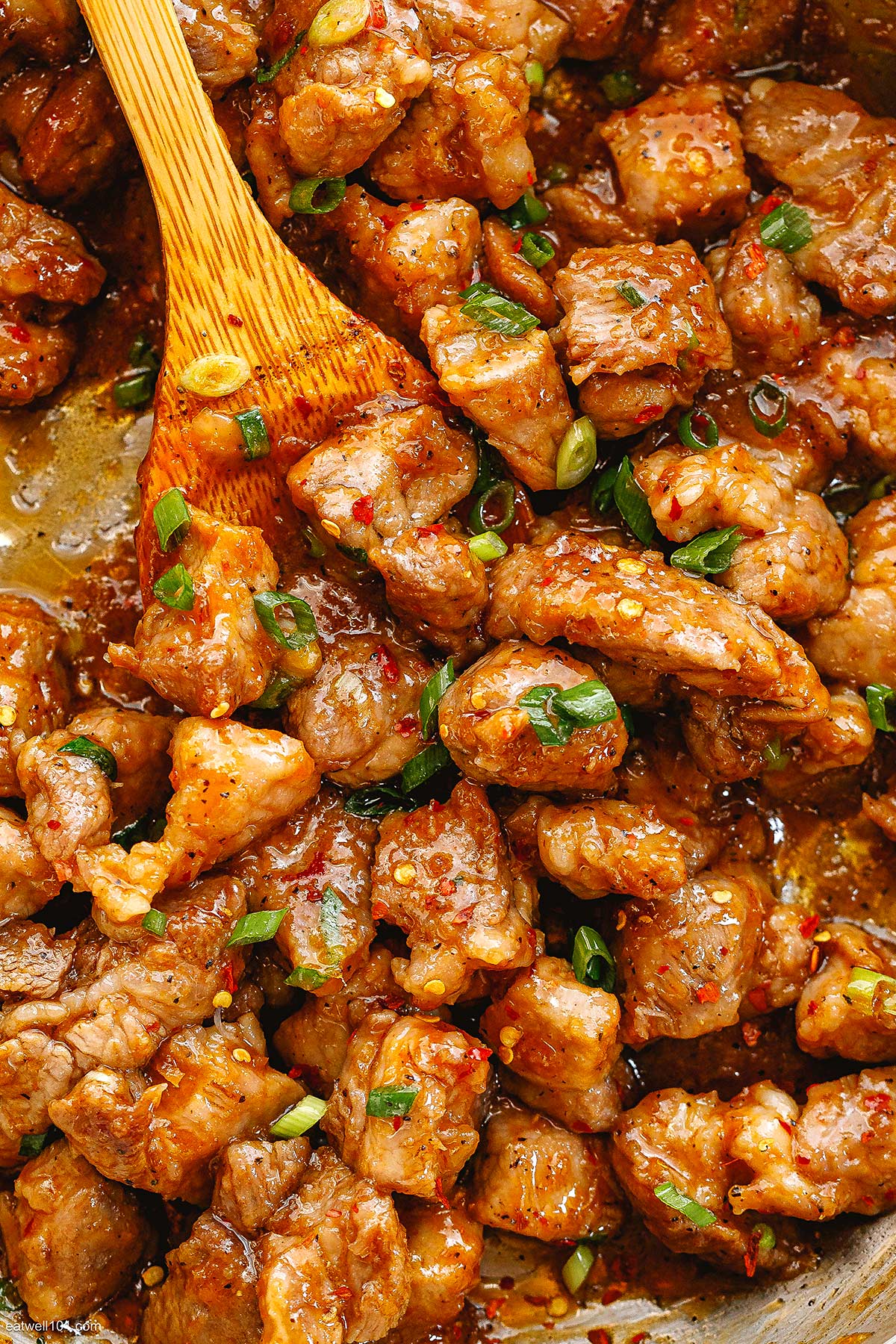 Burmese Kachin-Style Pork Stir Fry with Chili and Garlic