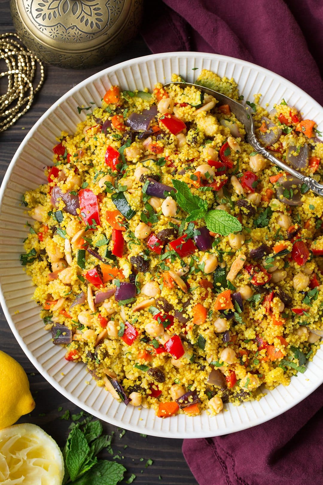 Hatta-Inspired Date and Nut Couscous Salad