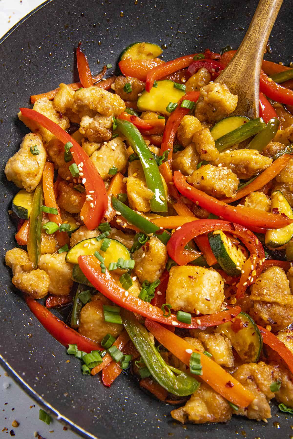 Stir-Fried Spicy Hunan Chili Chicken