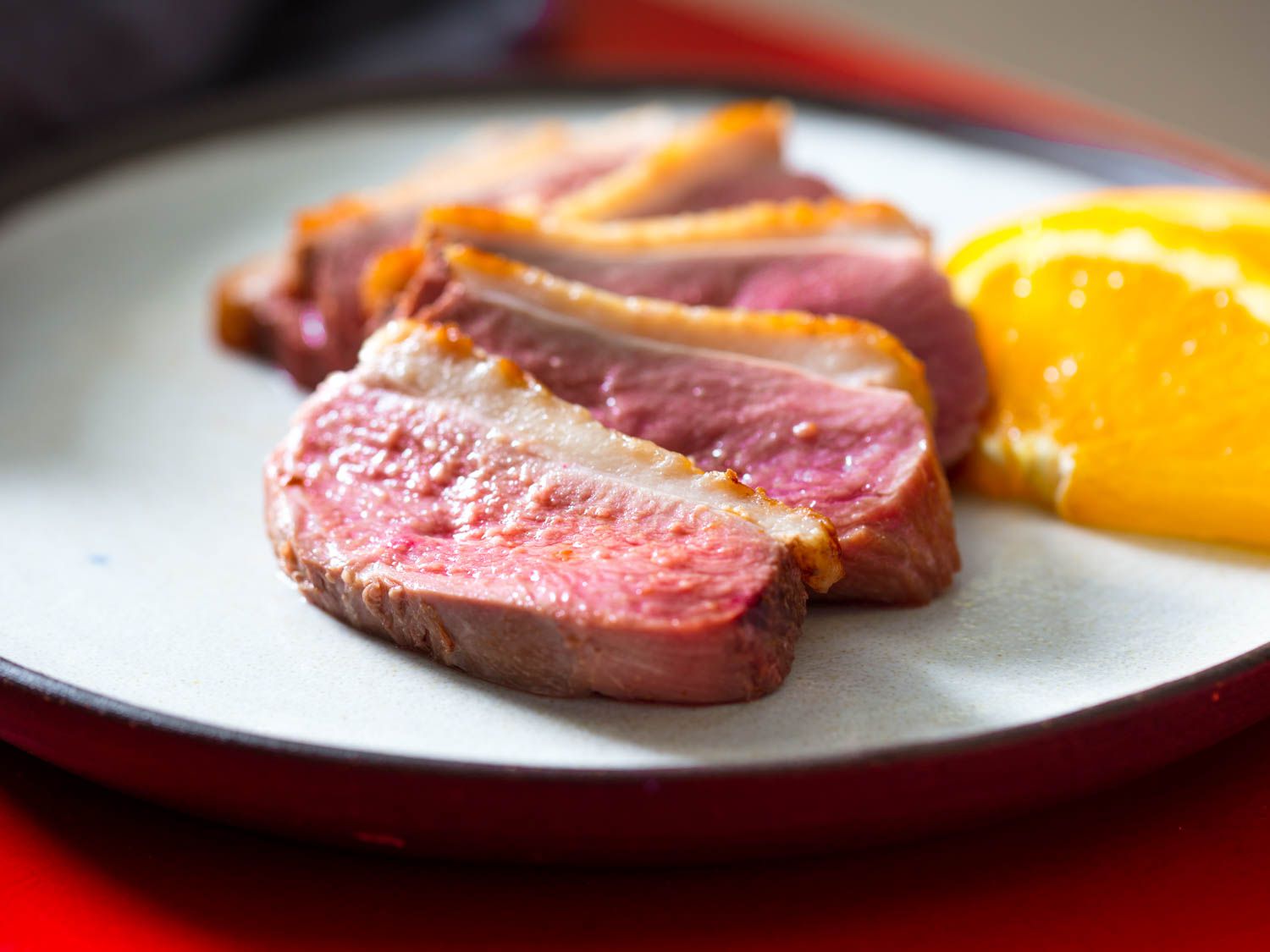 Pan-Seared Duck Breast with Bitter Orange Gastrique