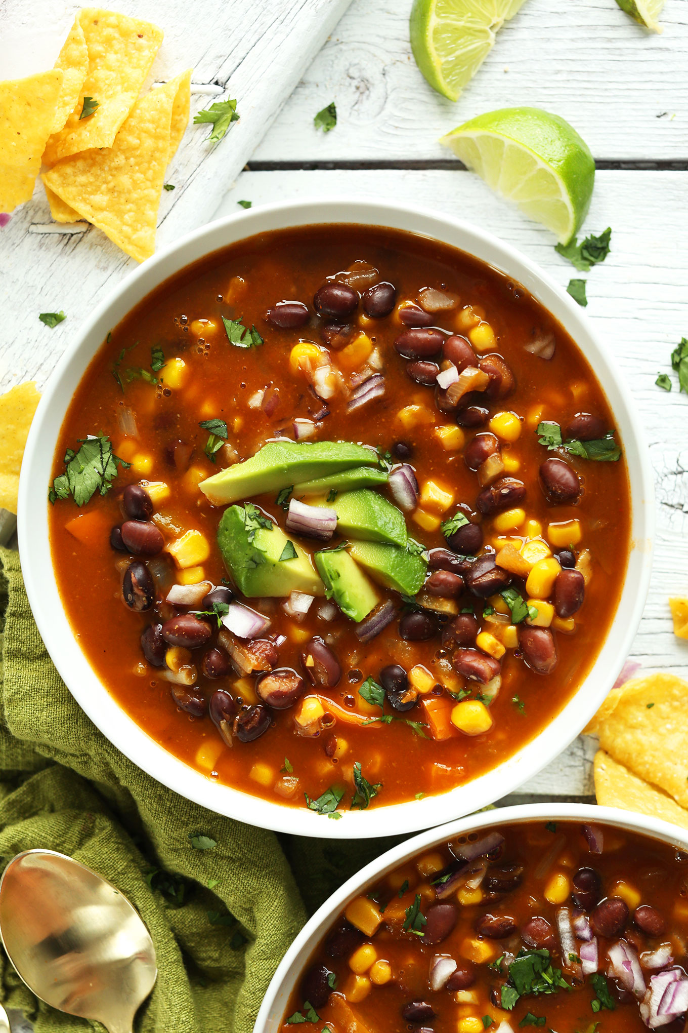 Hearty Vegetable and Black Bean Soup
