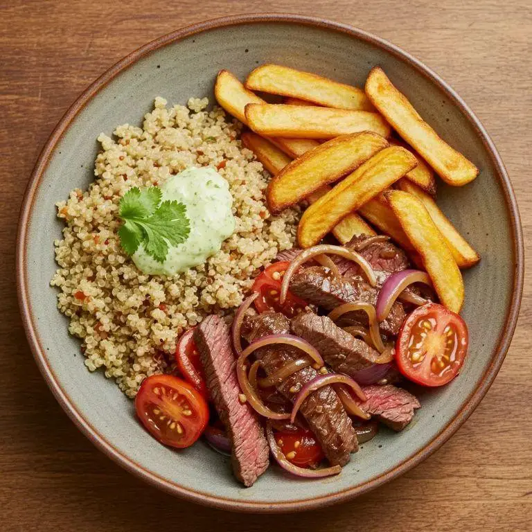 Spiced Pork Lomo with Toasted Quinoa Salad