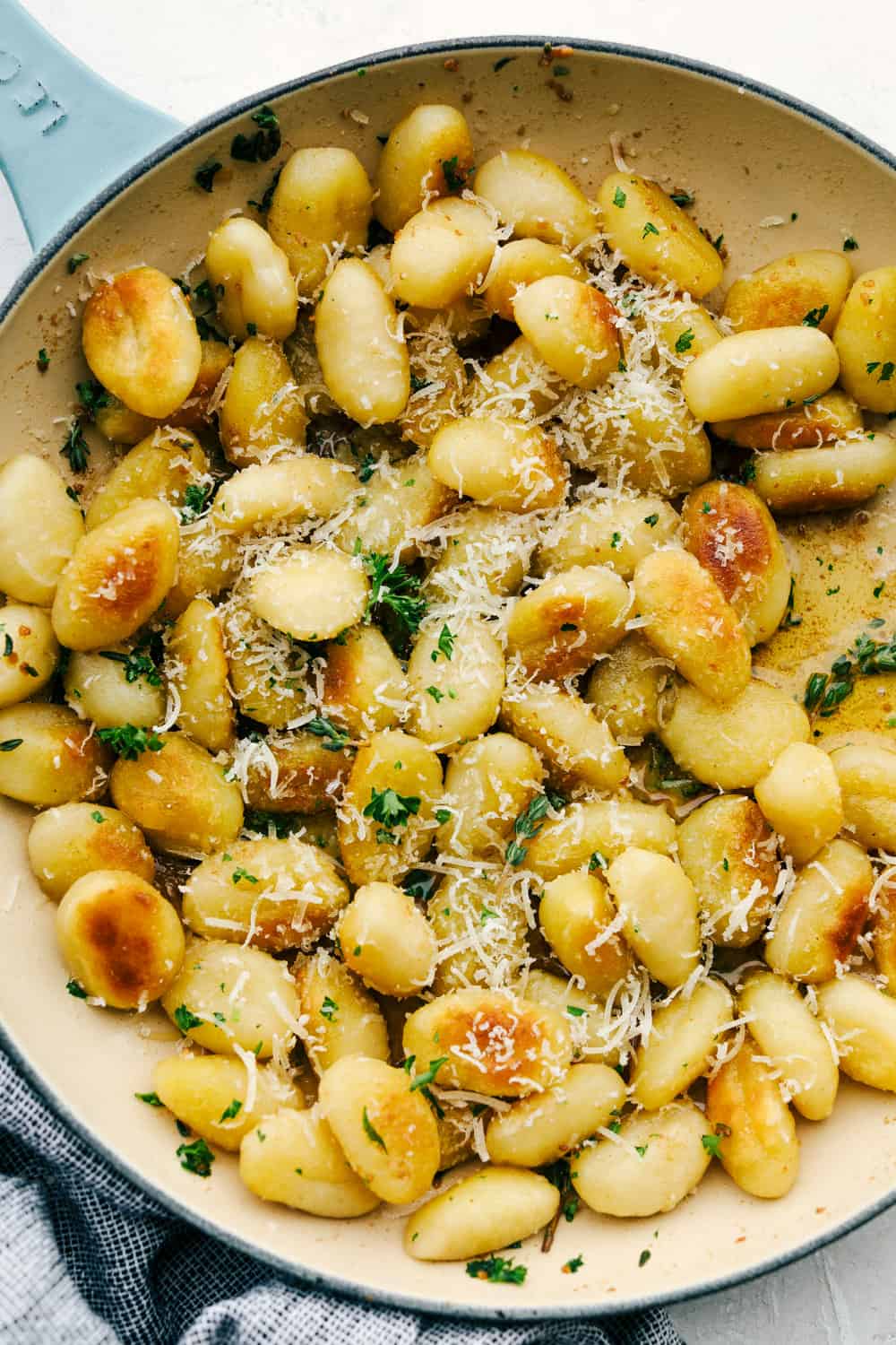 Pan-Seared Okinawan Sweet Potato Gnocchi with Brown Butter and Shiso