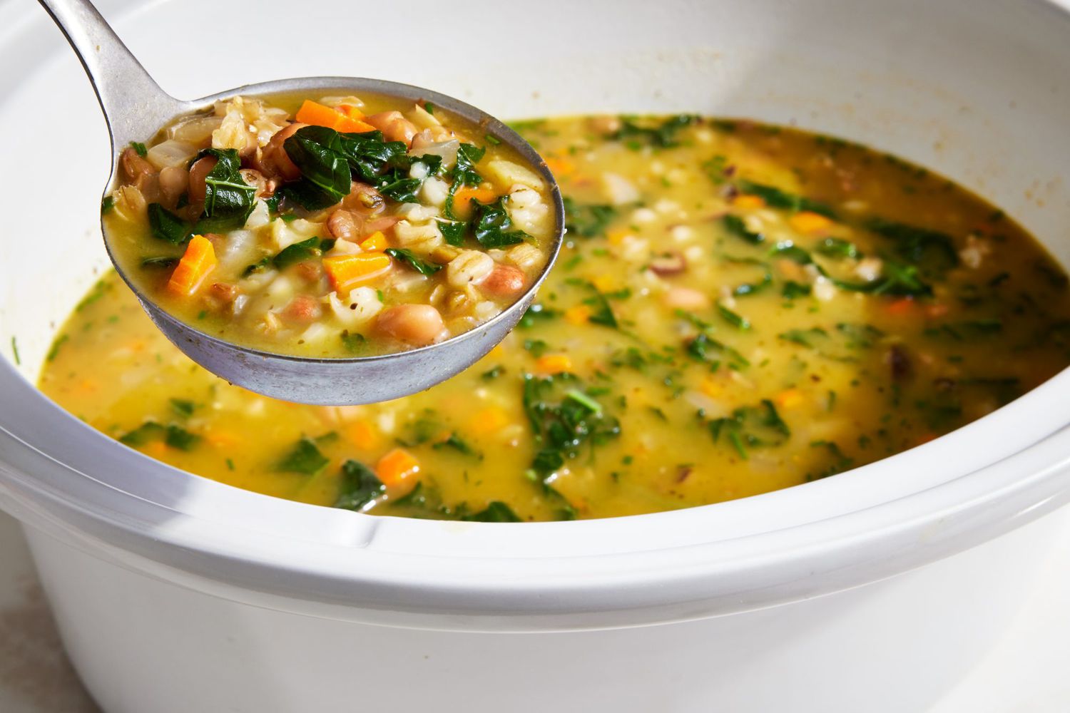 Hearty Mountain Vegetable and Bean Soup