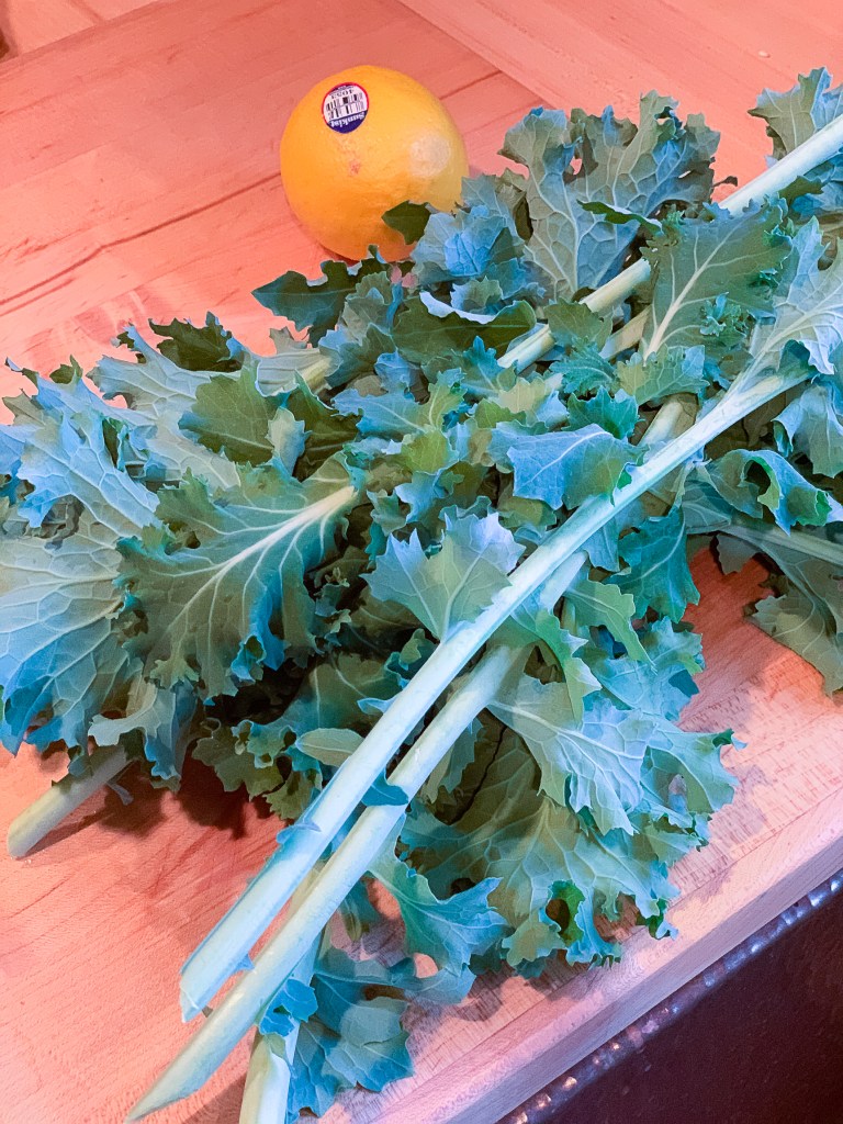 Migraine-Relief Lemon-Garlic Kale Salad
