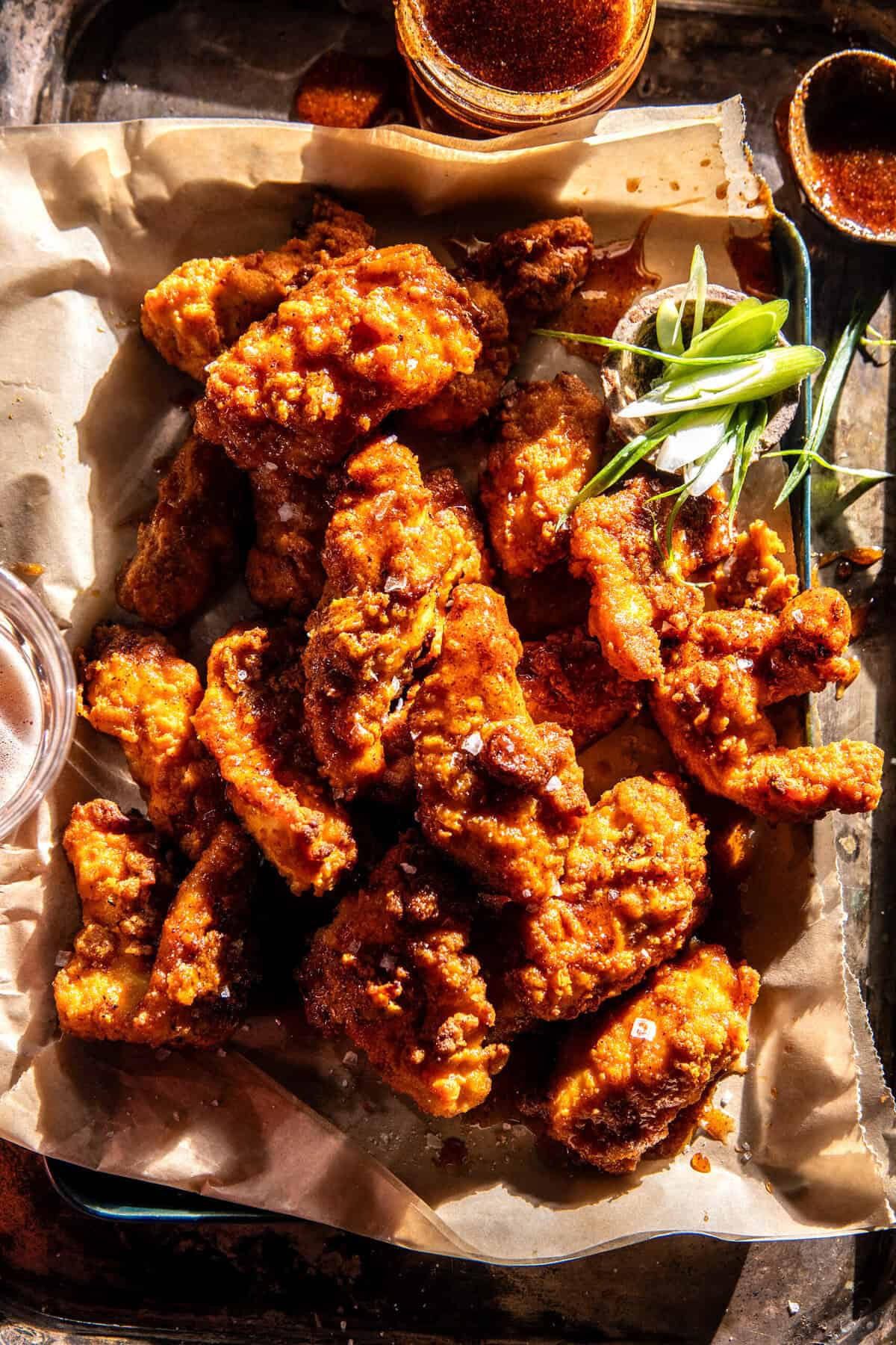 Sweet-and-Spicy Pineapple Glazed Chicken Wings