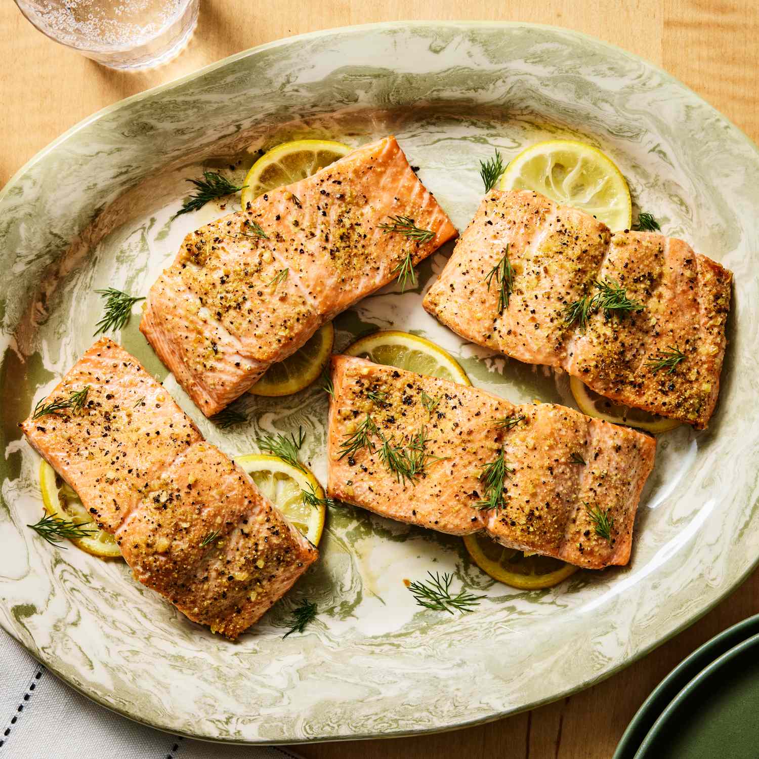 Anti-Inflammatory Lemon-Dill Salmon with Roasted Zucchini