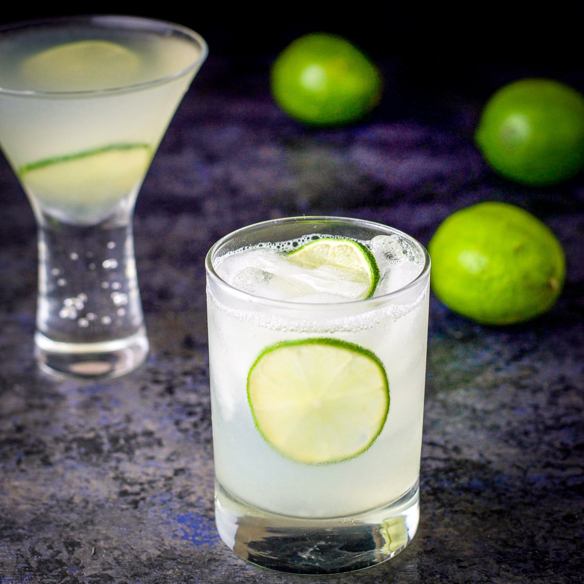 Ginger-Infused Vodka Gimlet