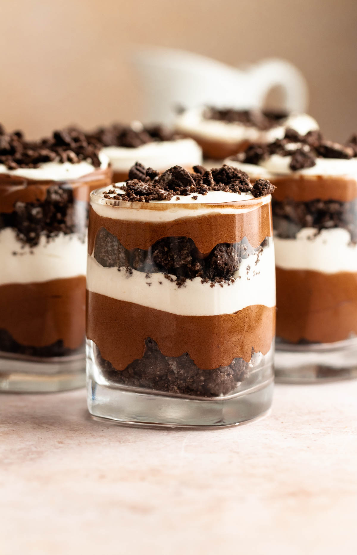 Layered Chocolate Mousse Parfait