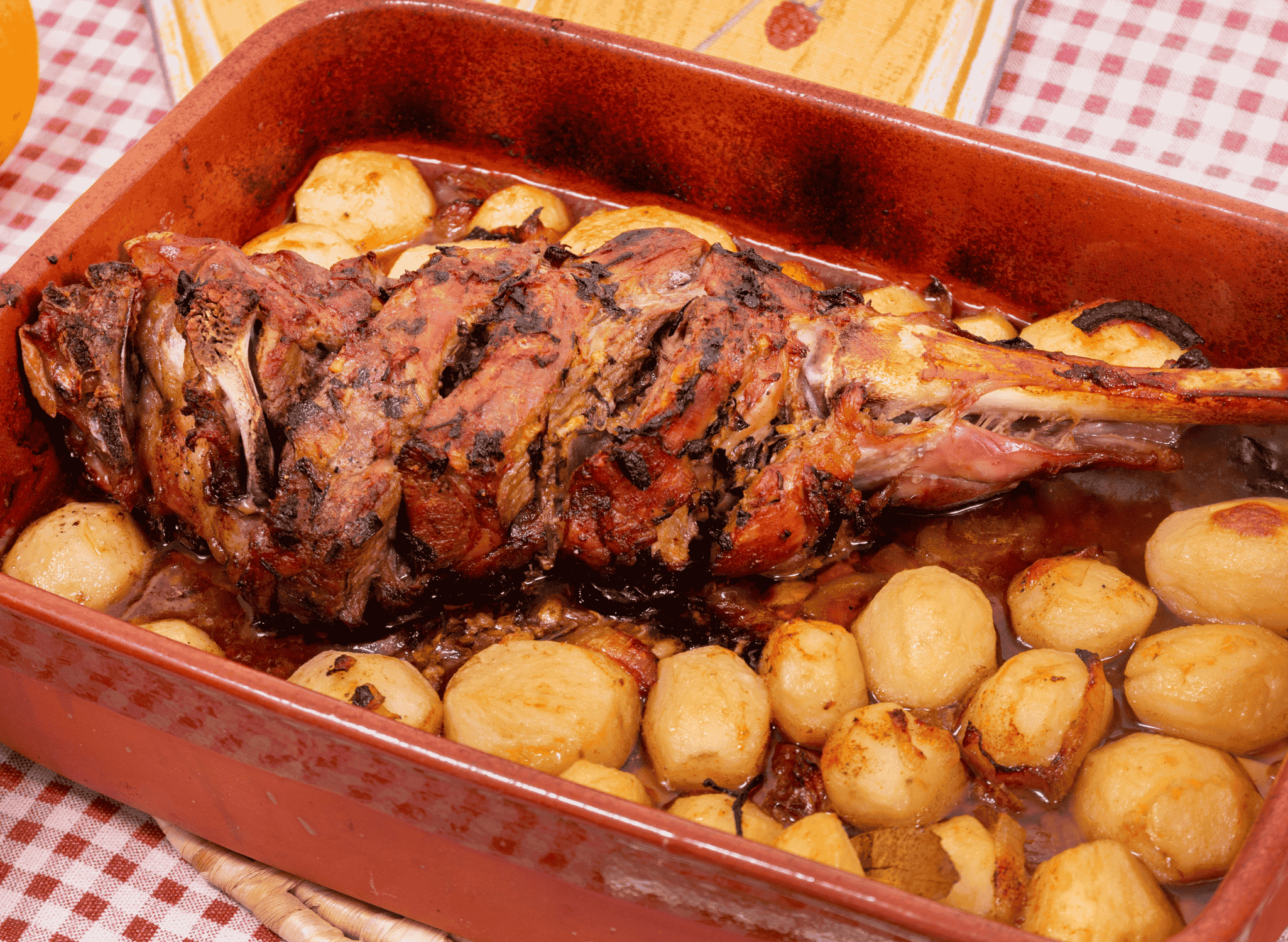 Slow-Cooked Lamb Kleftiko with Feta and Herbs
