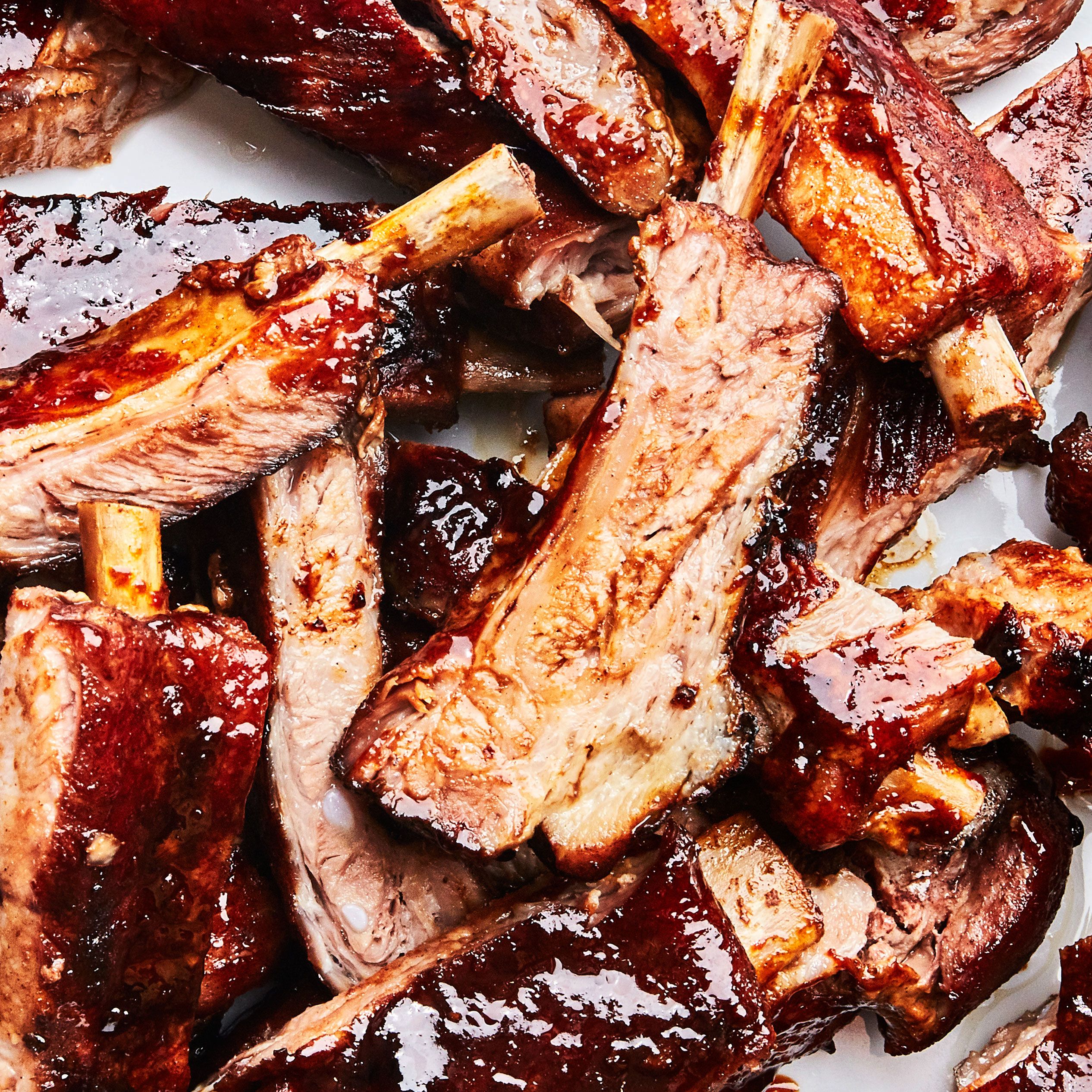 Slow-Smoked Maple Mango Pork Ribs