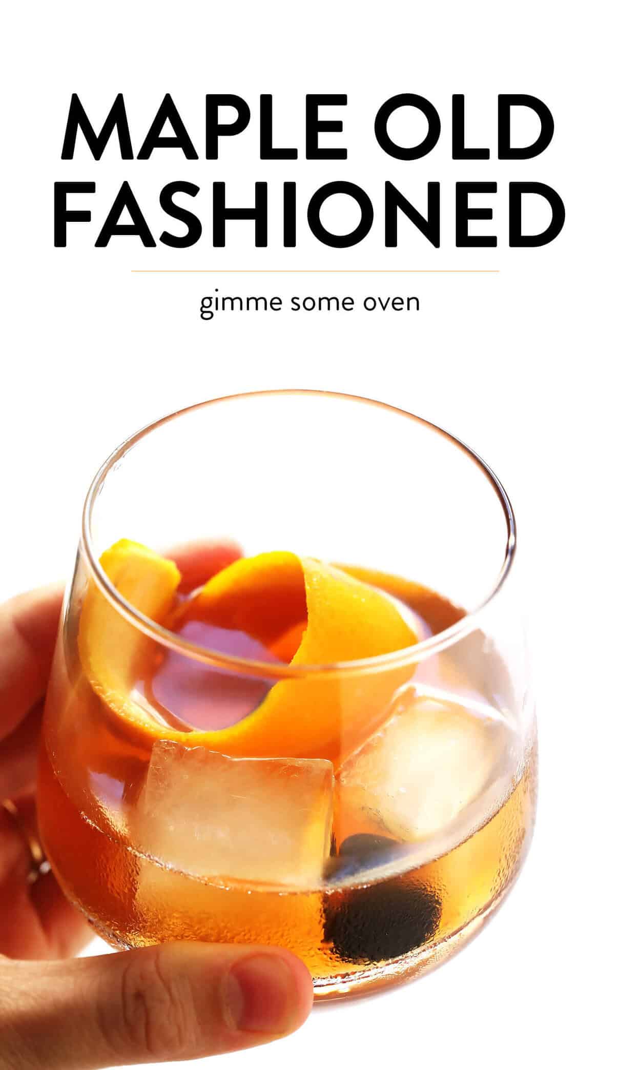 Marysville Maple Bourbon Old Fashioned