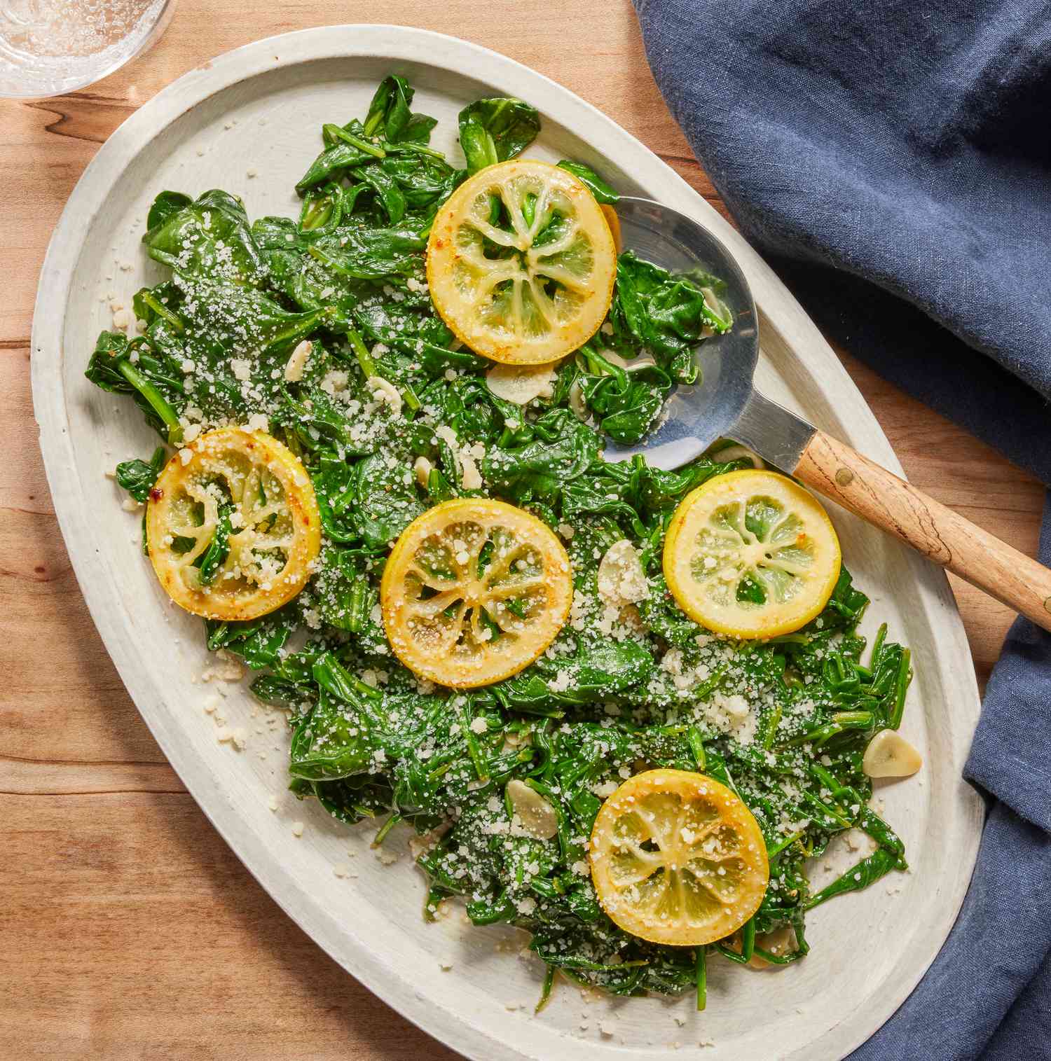 Stovetop Lemon-Garlic Tilapia with Spinach