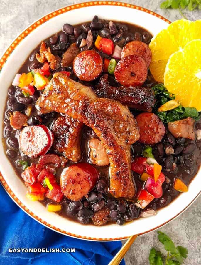 Slow-Simmered Feijoada with Black Beans and Smoked Sausage