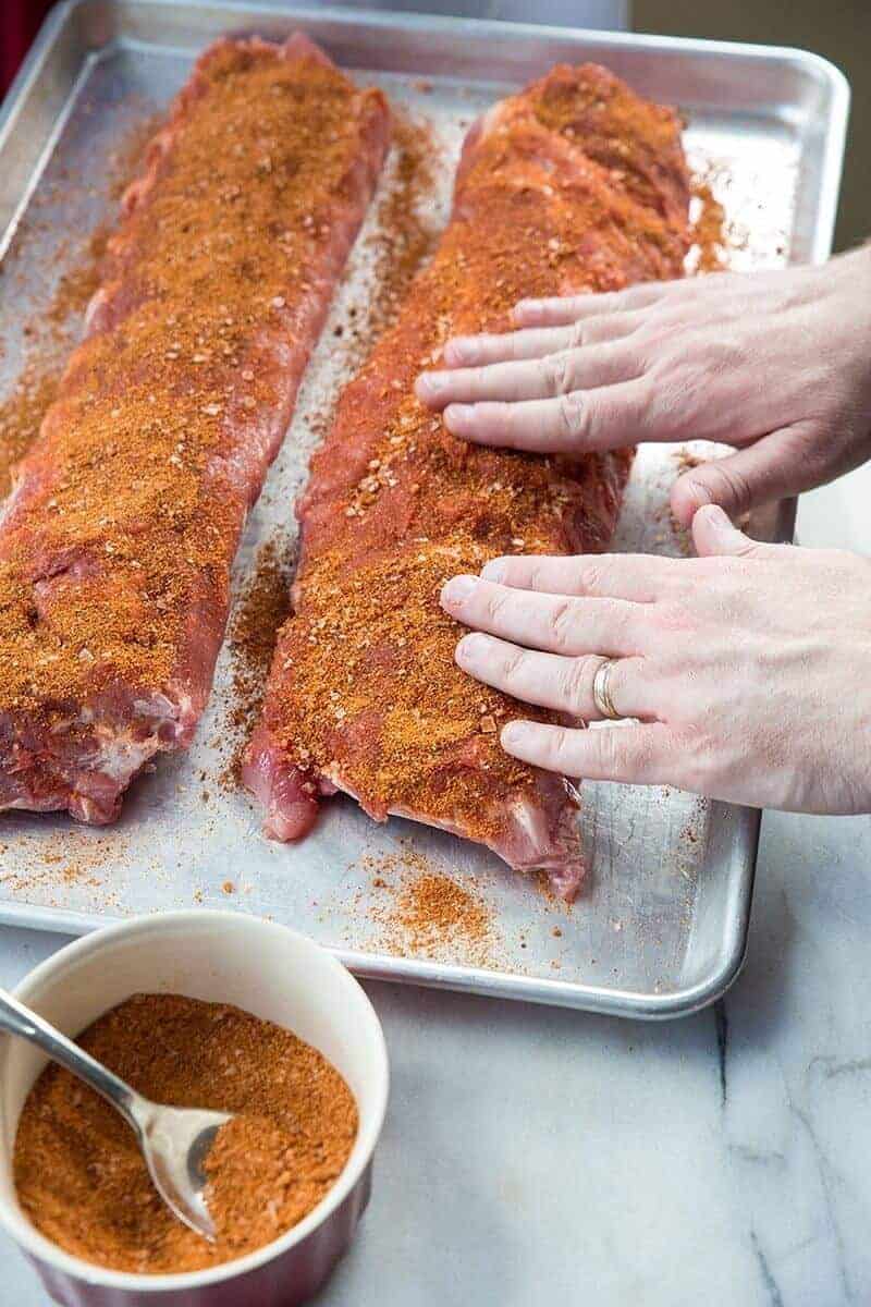 Sheet Pan Texan BBQ Pork with Smoky Dry Rub