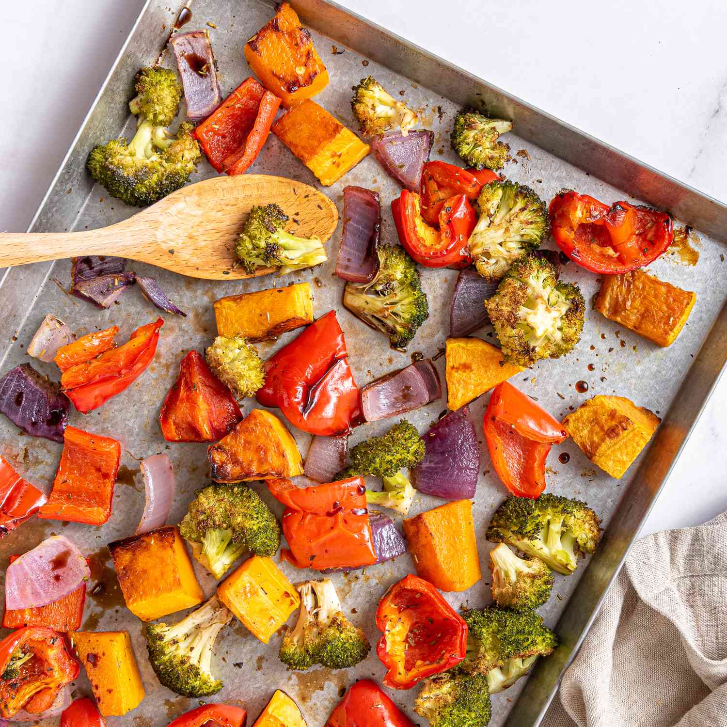 Sheet Pan Roasted Southwest Pork with Spiced Vegetables