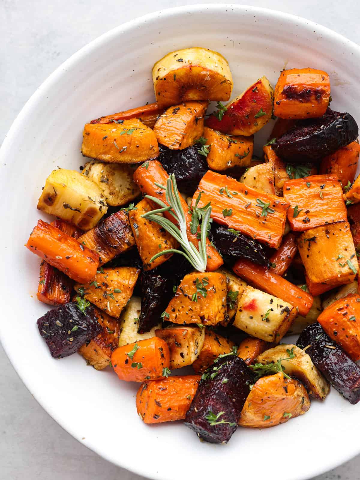 Viking-Style Roasted Root Vegetables with Juniper and Thyme