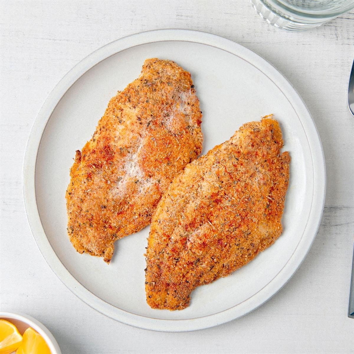 Pan-Roasted Catfish with Cajun Butter Sauce