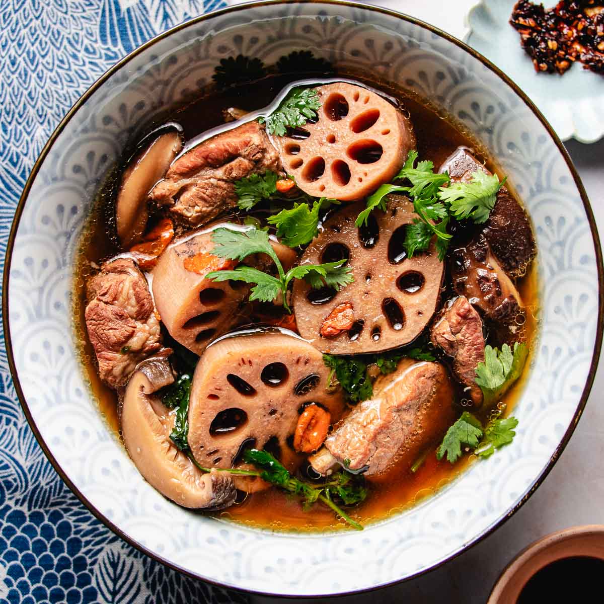 Braised Hunan-Style Lotus Root and Beef Stew