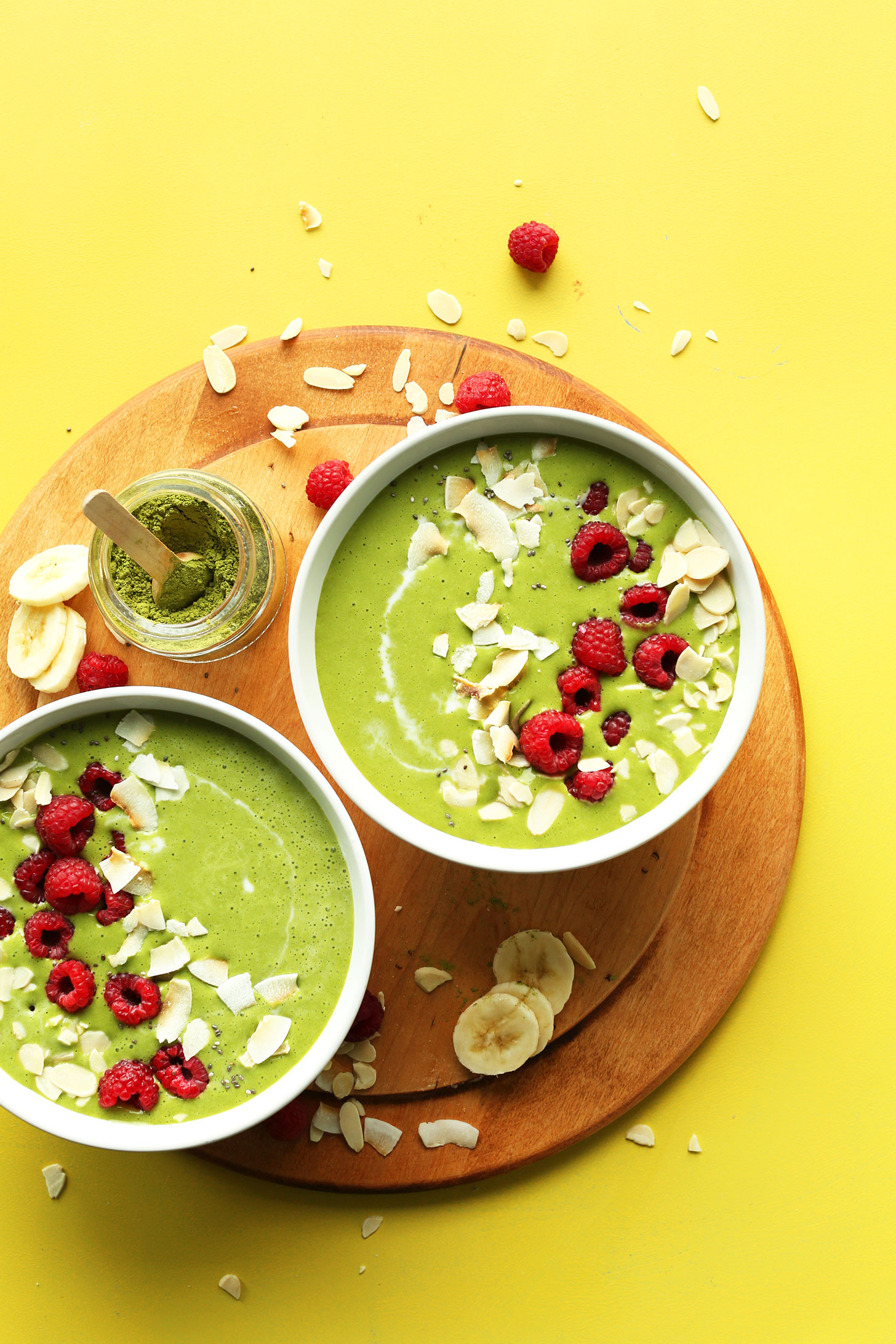 Matcha-Infused Vegan Collagen Smoothie