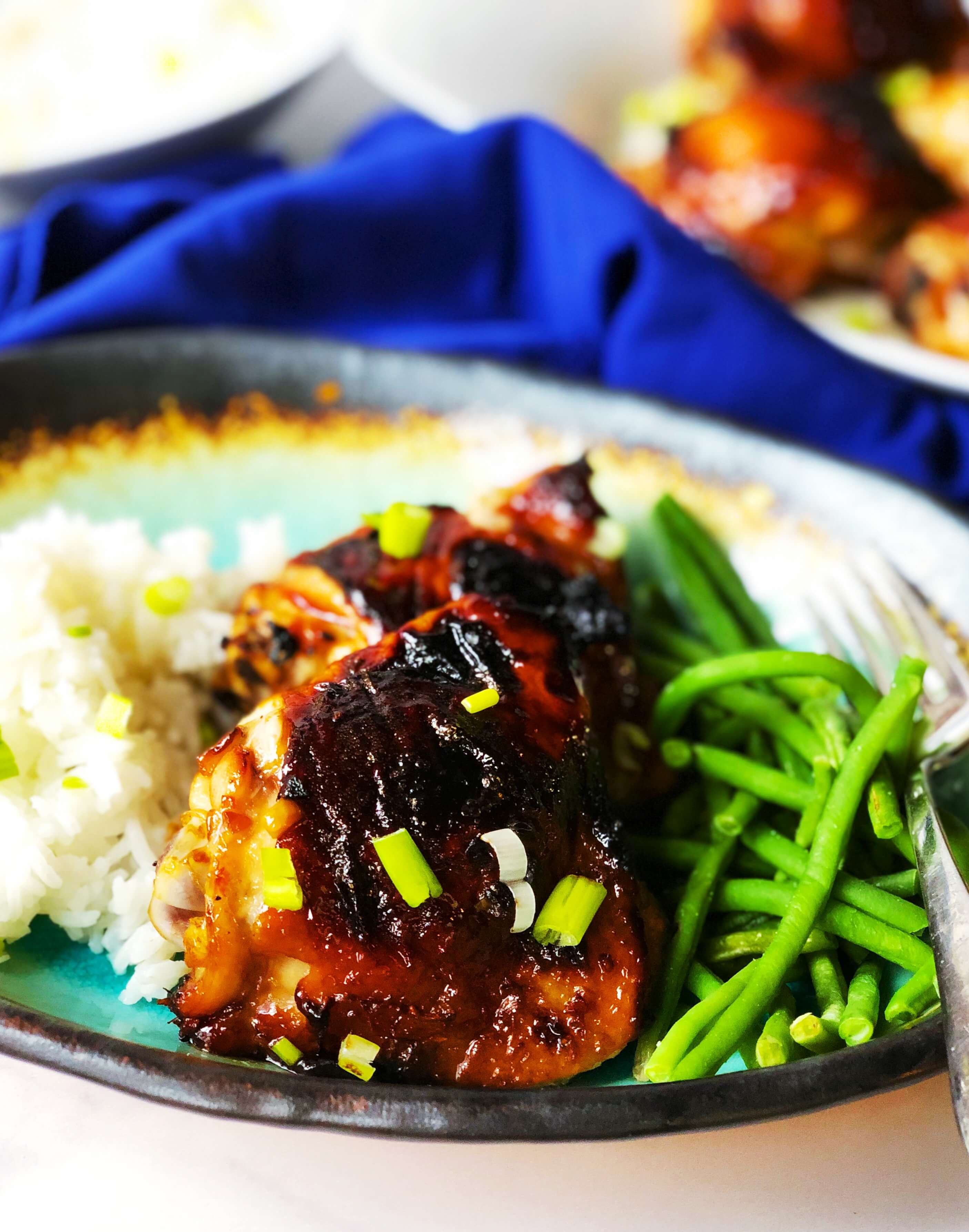 Honey-Glazed Chicken Thighs with Fresh Thyme