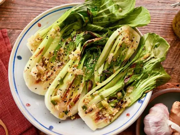 Ginger-Scallion Stir Fry with Tofu and Bok Choy