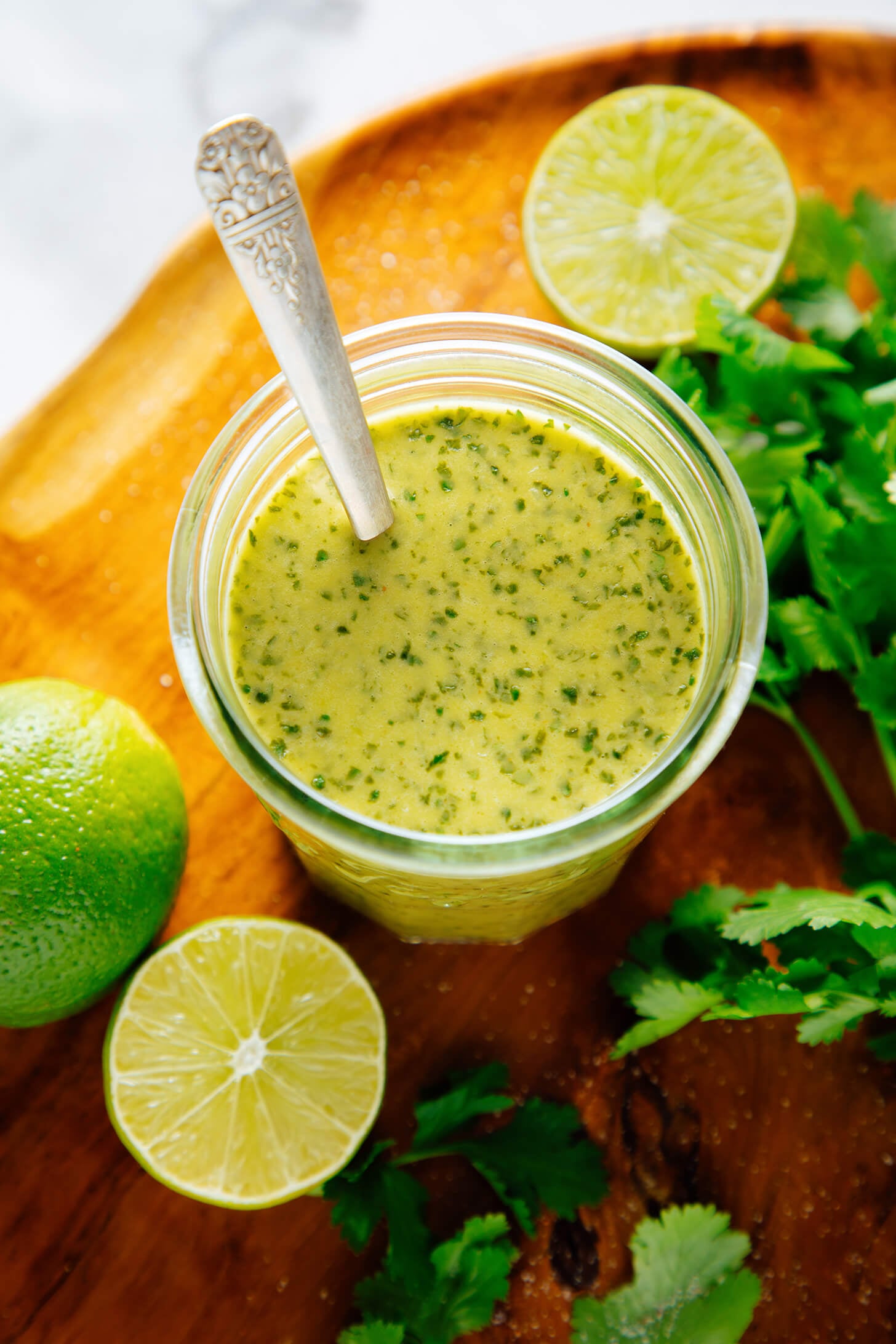 Zesty Green Chile and Avocado Salad with Cilantro-Lime Dressing