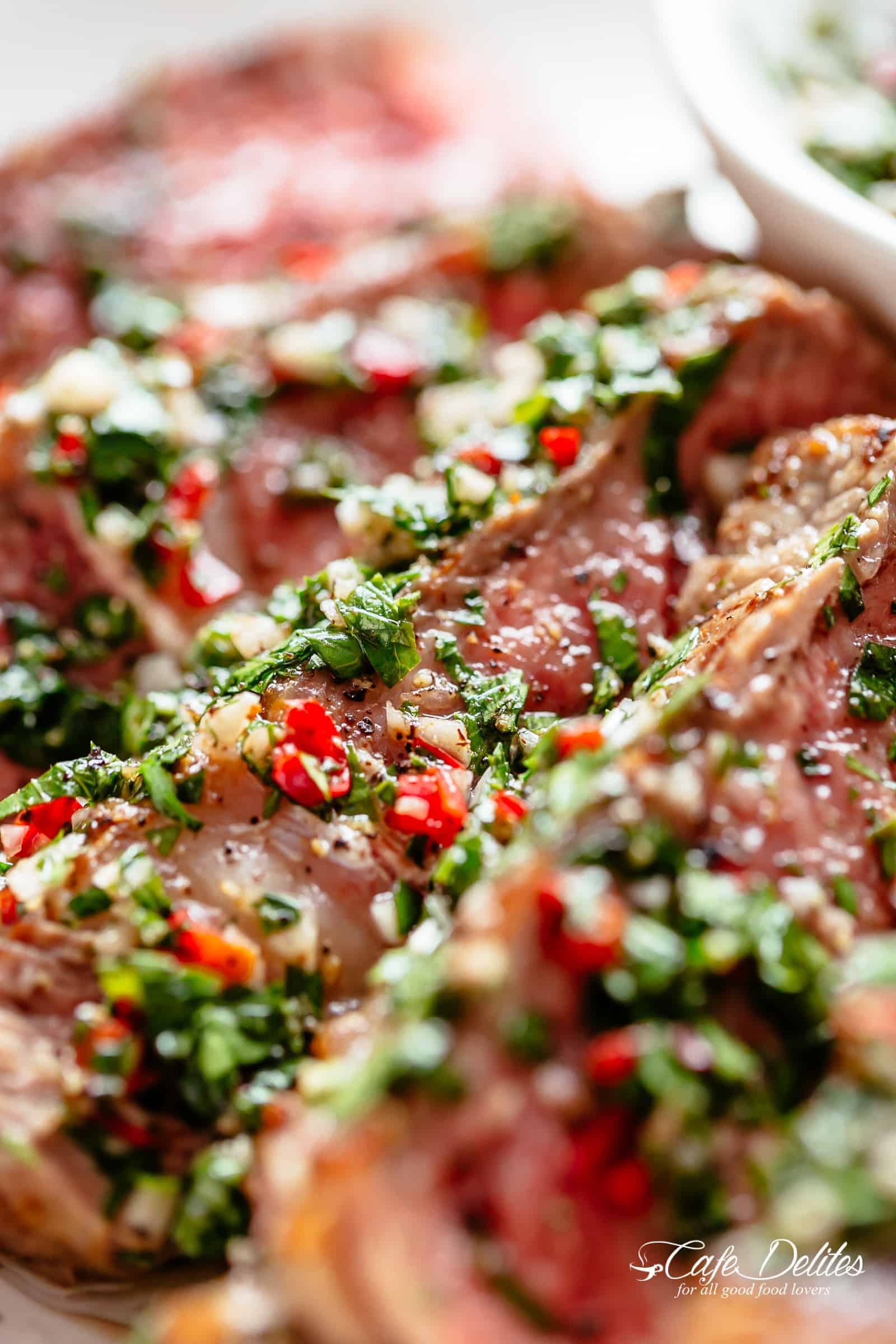 Churrasco-Style Grilled Chicken with Chimichurri Sauce