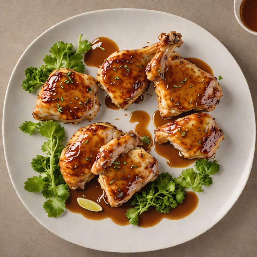 Pan-Seared Chicken with Spiced Abilene Honey Glaze