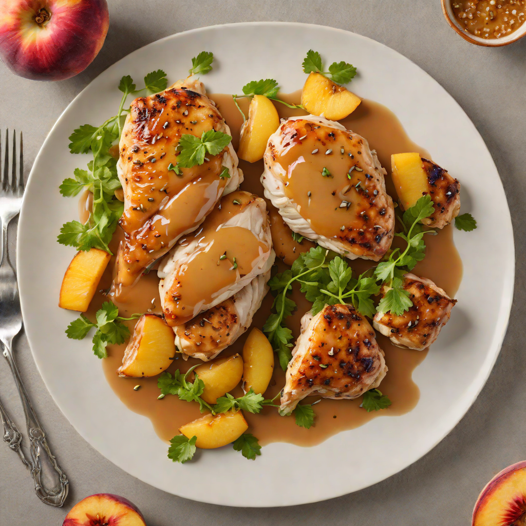 Pan-Seared Chicken with Abilene Regional Peach Glaze