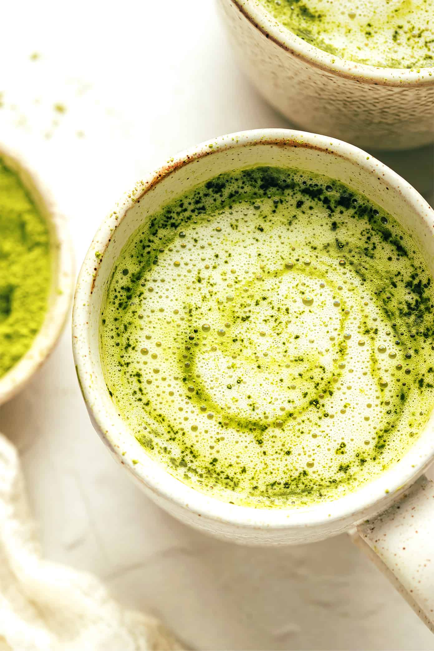 Ginger Honey Matcha Latte