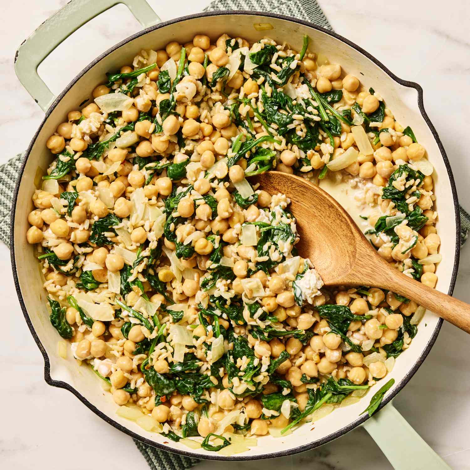 Injera-Crusted Chickpea and Vegetable Bake