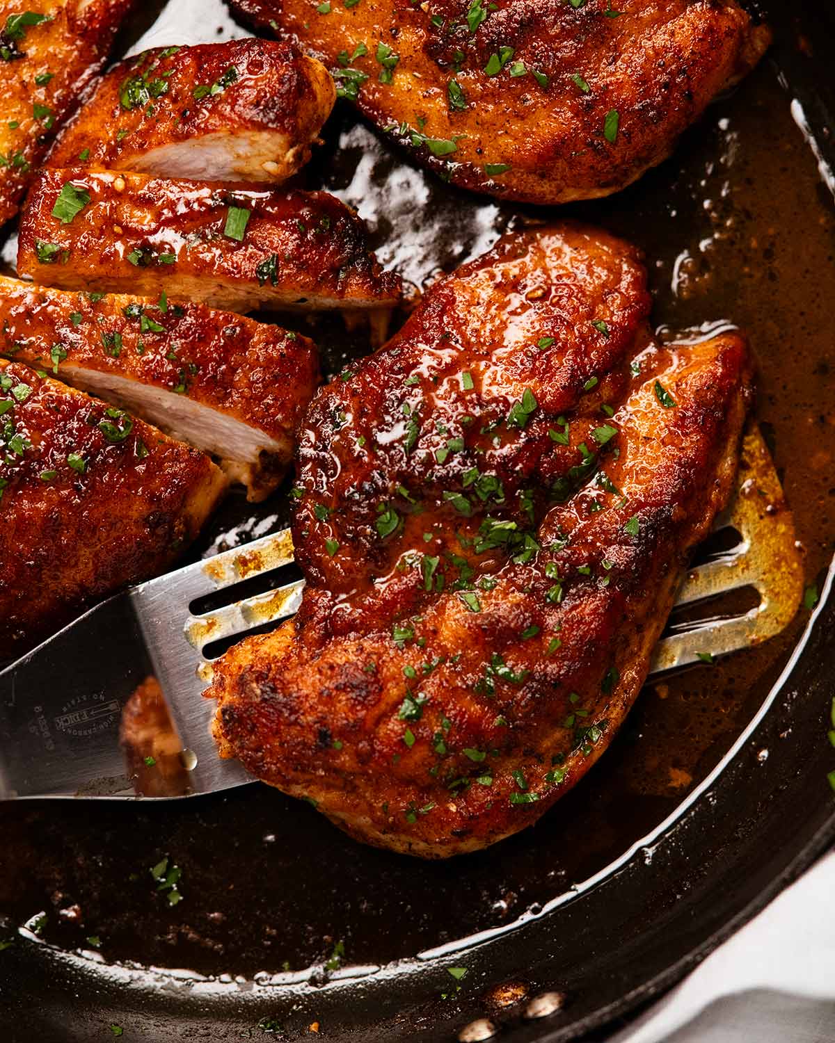 Pan-Seared Chicken with Fourth Spice Blend and Citrus Glaze