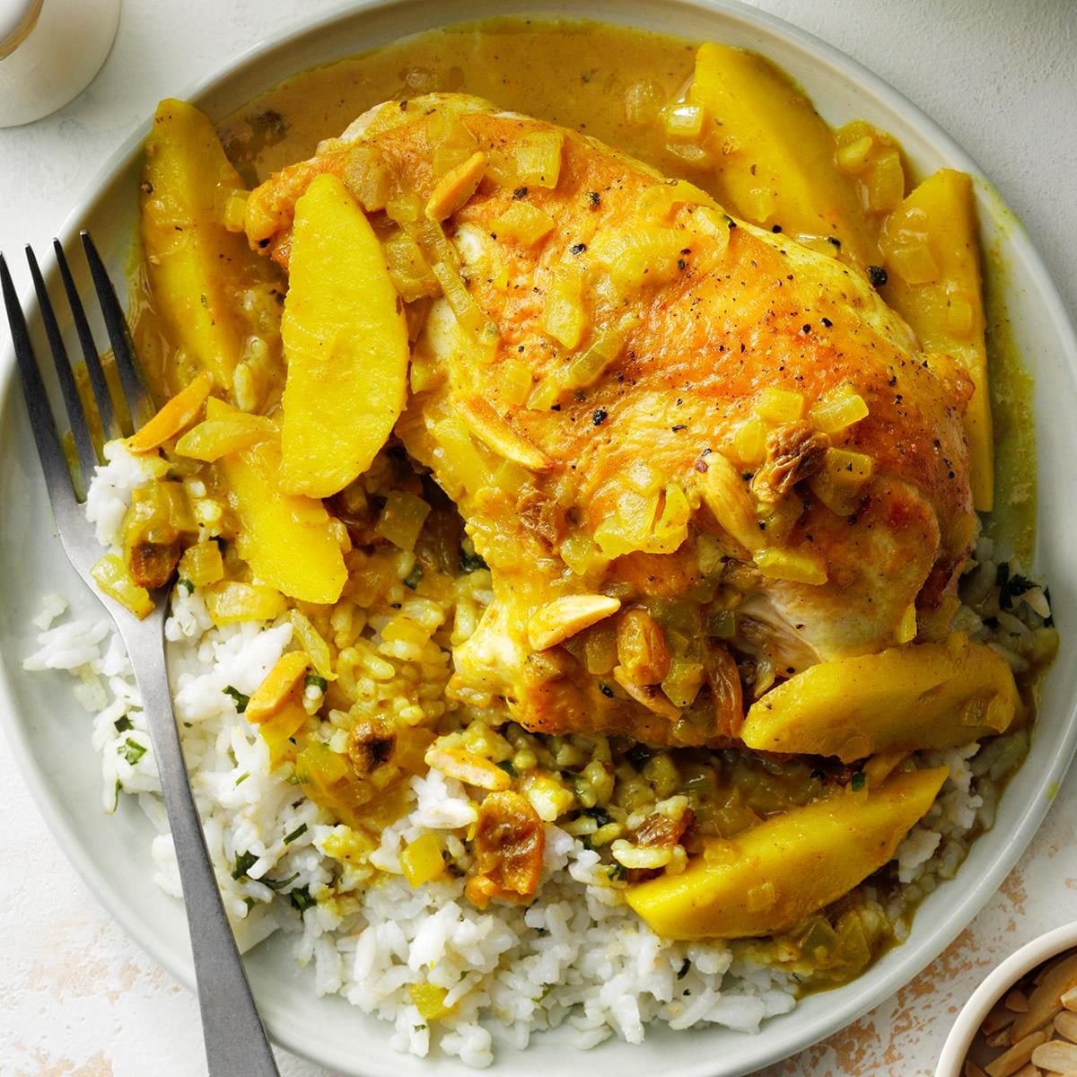 Tangy Tamarind and Mango Chicken Stir Fry