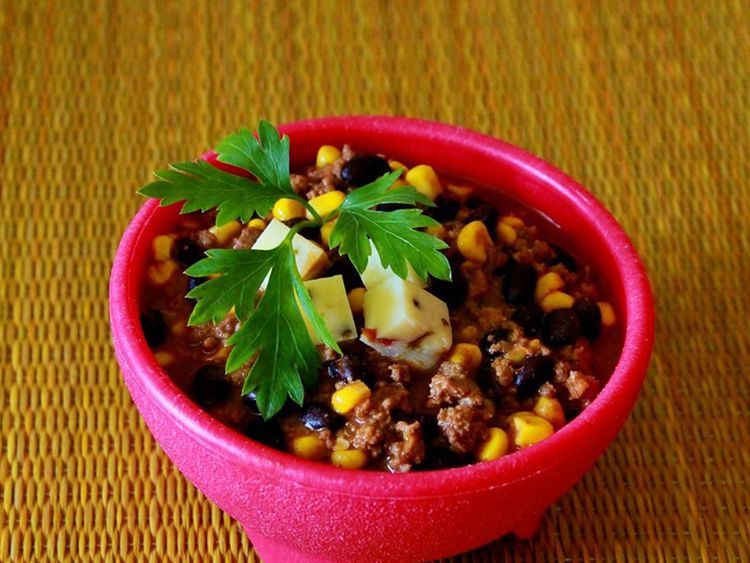 Rustic Tomato and Black Bean Stew with Southwestern Spices