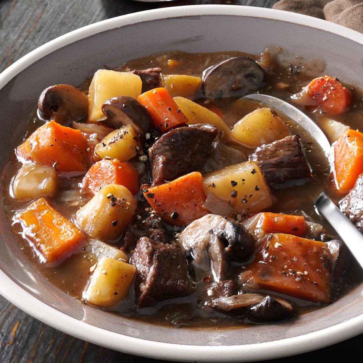 Omaha-Style Spiced Beef and Sweet Potato Stew