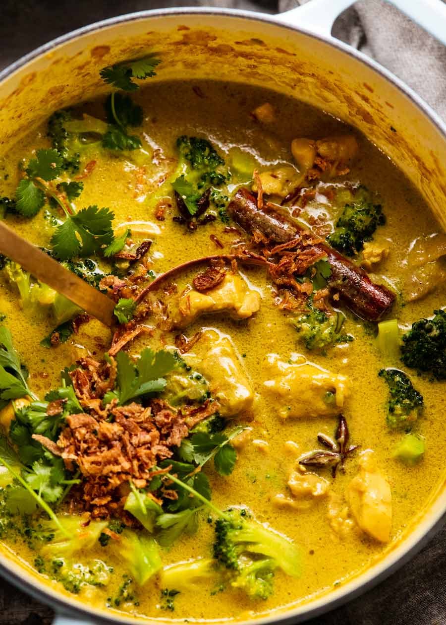 Coconut-Curry Cauliflower Rice with Chicken