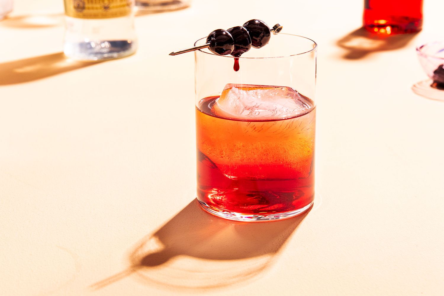 Negroni-Inspired Bitter Citrus Cocktail