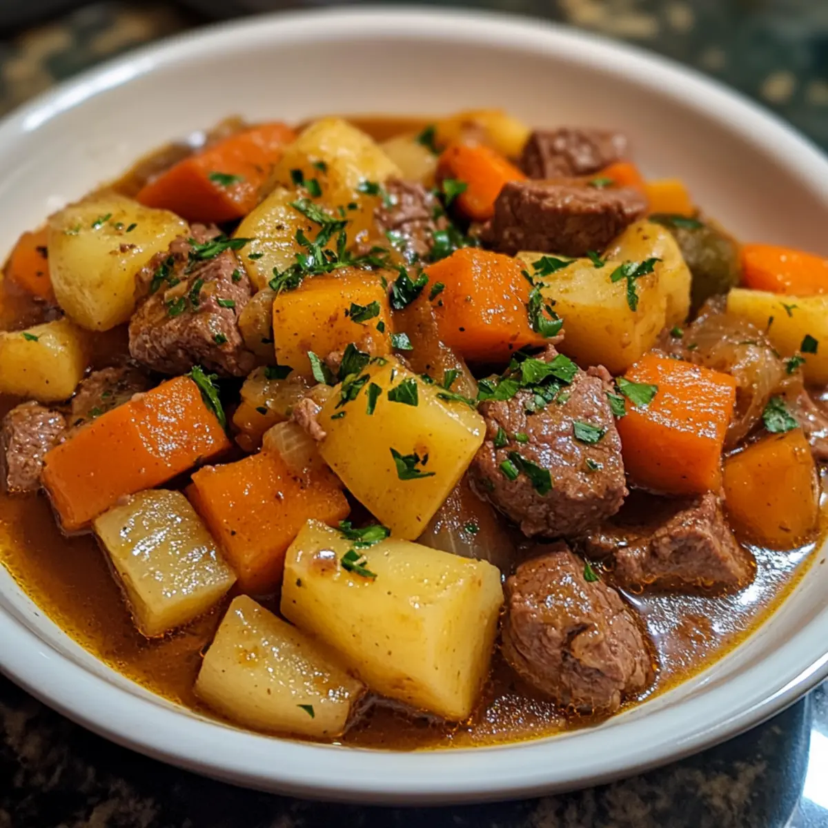Smith's Hearty Beef and Root Vegetable Stew