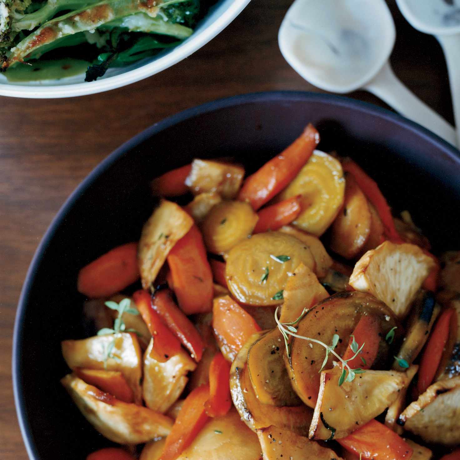 Herb-Roasted Elven Root Vegetables with Honey Glaze