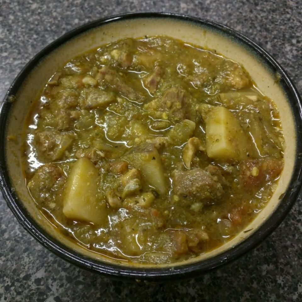 Denver-Style Green Chili Beef Stew