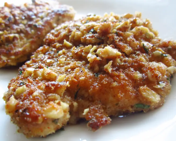 Grilled Pecan-Crusted Chicken with Texas-Style BBQ Glaze