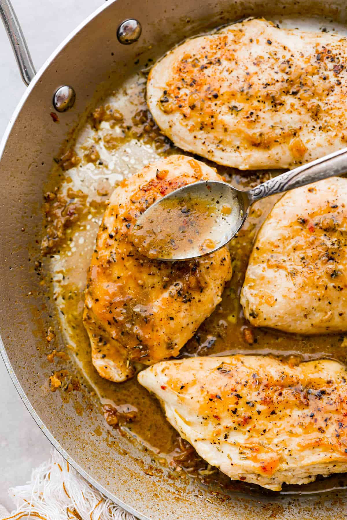 Pan-Seared Chicken with Scallion and Ginger Sauce