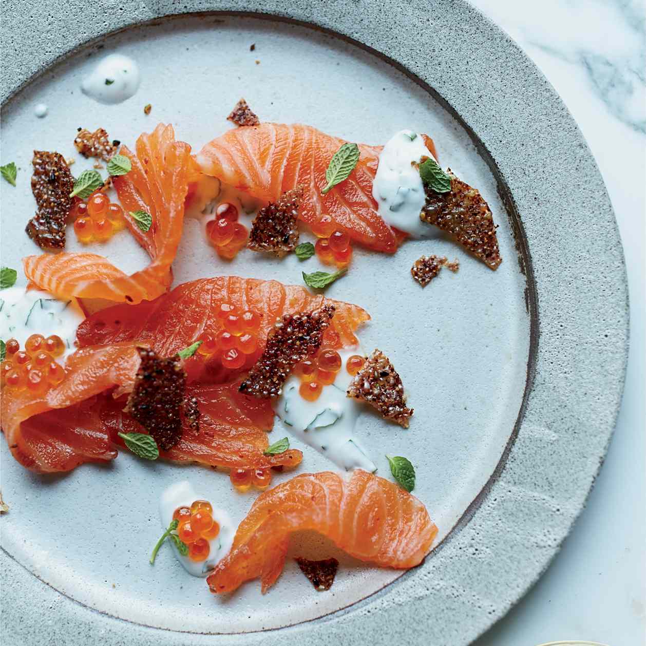 Gin and Tonic Cured Salmon with Dill and Citrus