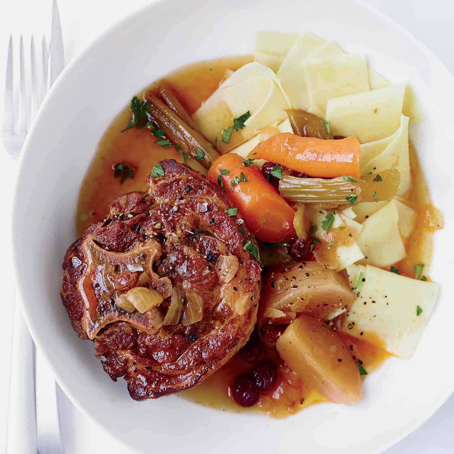 Four-Spice Braised Lamb with Root Vegetables