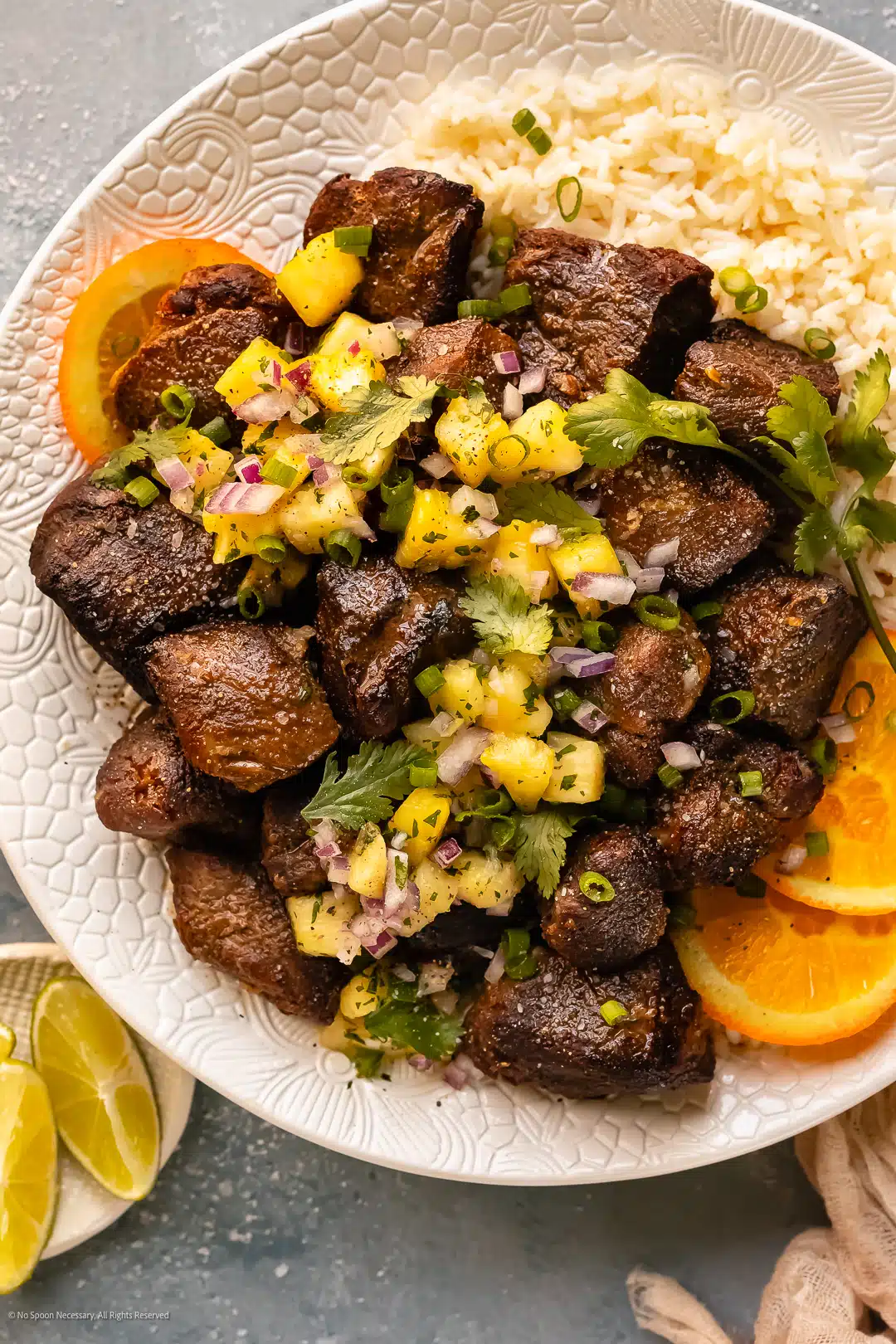Caribbean-Inspired Baked Jerk Pork with Pineapple Salsa