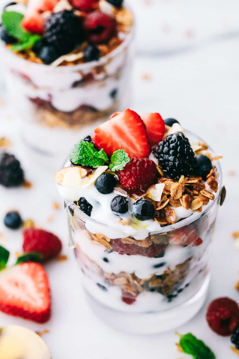 Ariana Grande-Inspired Whipped Honey Almond Parfait